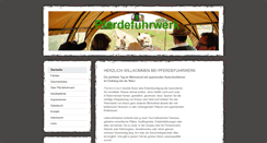 Desktop Screenshot of pferdefuhrwerk.at